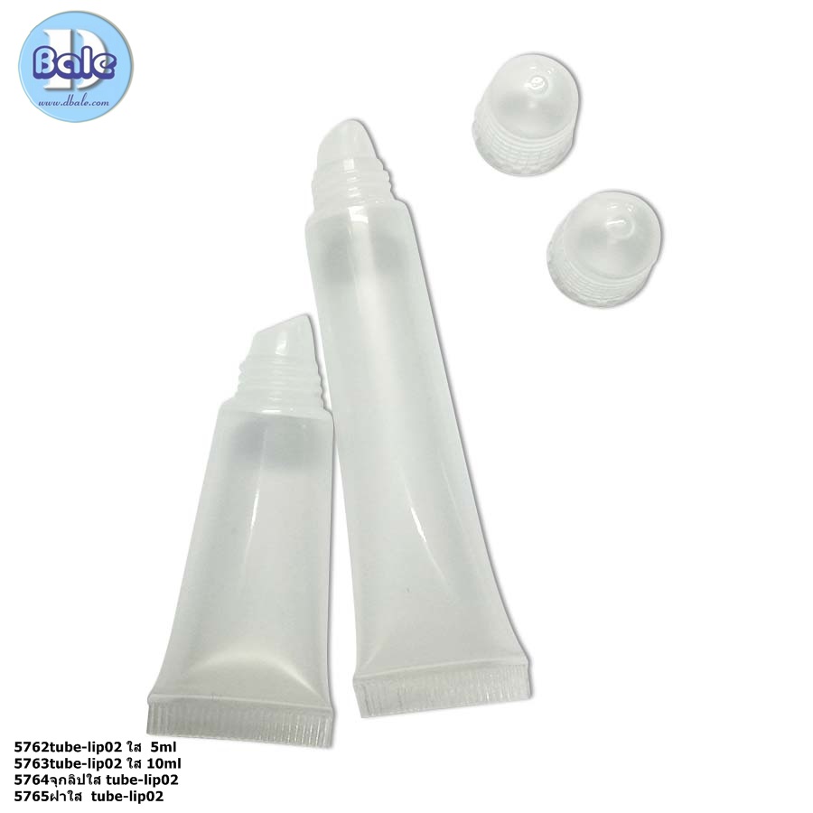 หลอดลิปกลอส tube-lip02 5ml 10 ml