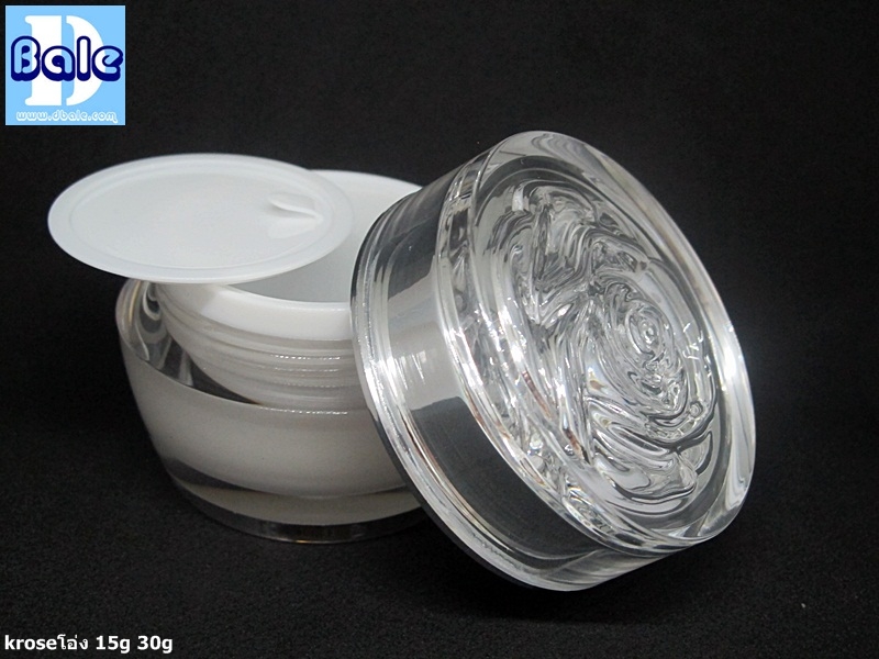 kroseโอ่ง 15 กรัม 30 กรัม Jars acrylic Cream.