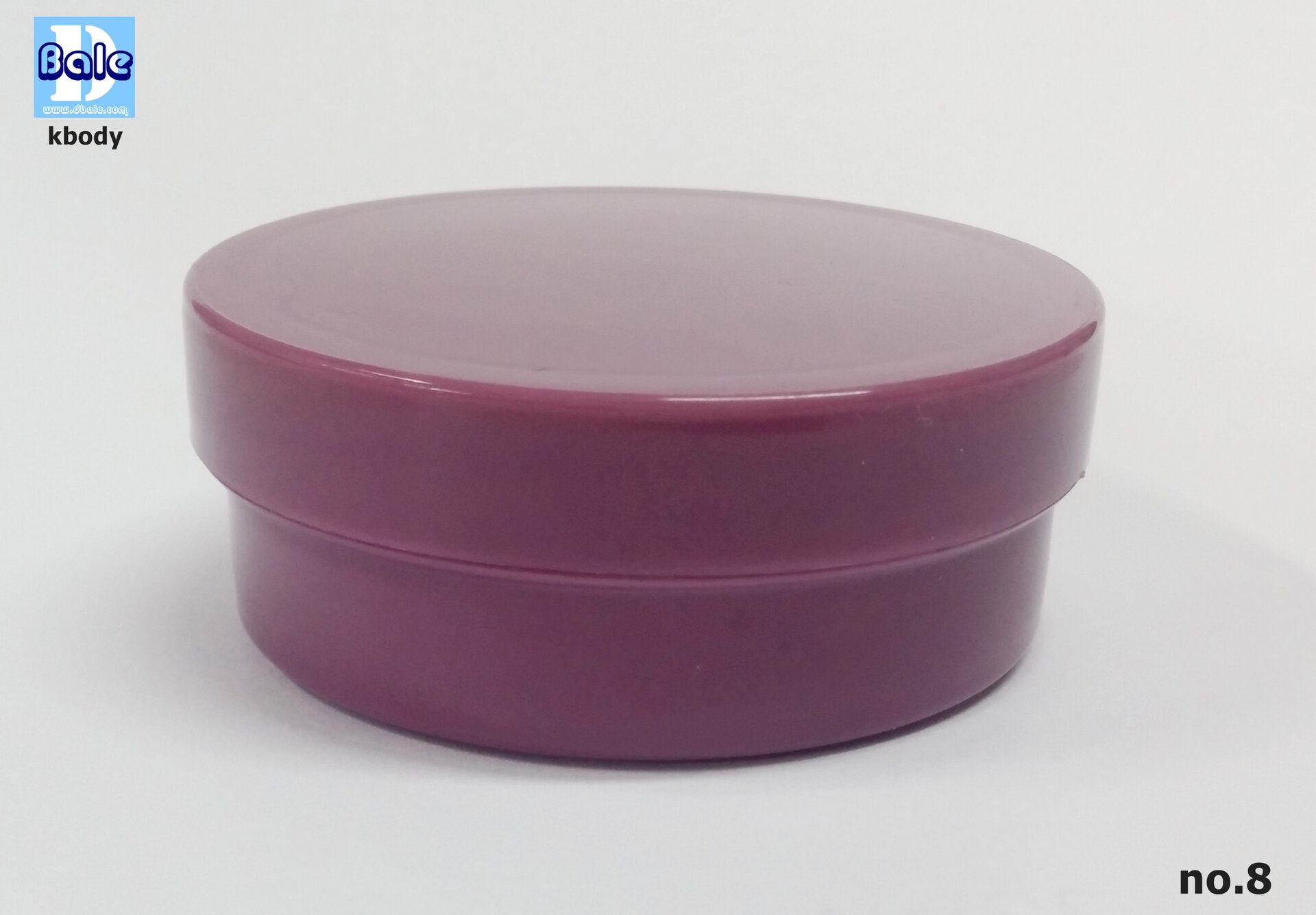 กระปุกครีมพลาสติก ไม่มีแผ่นรองด้านใน kbody-50g