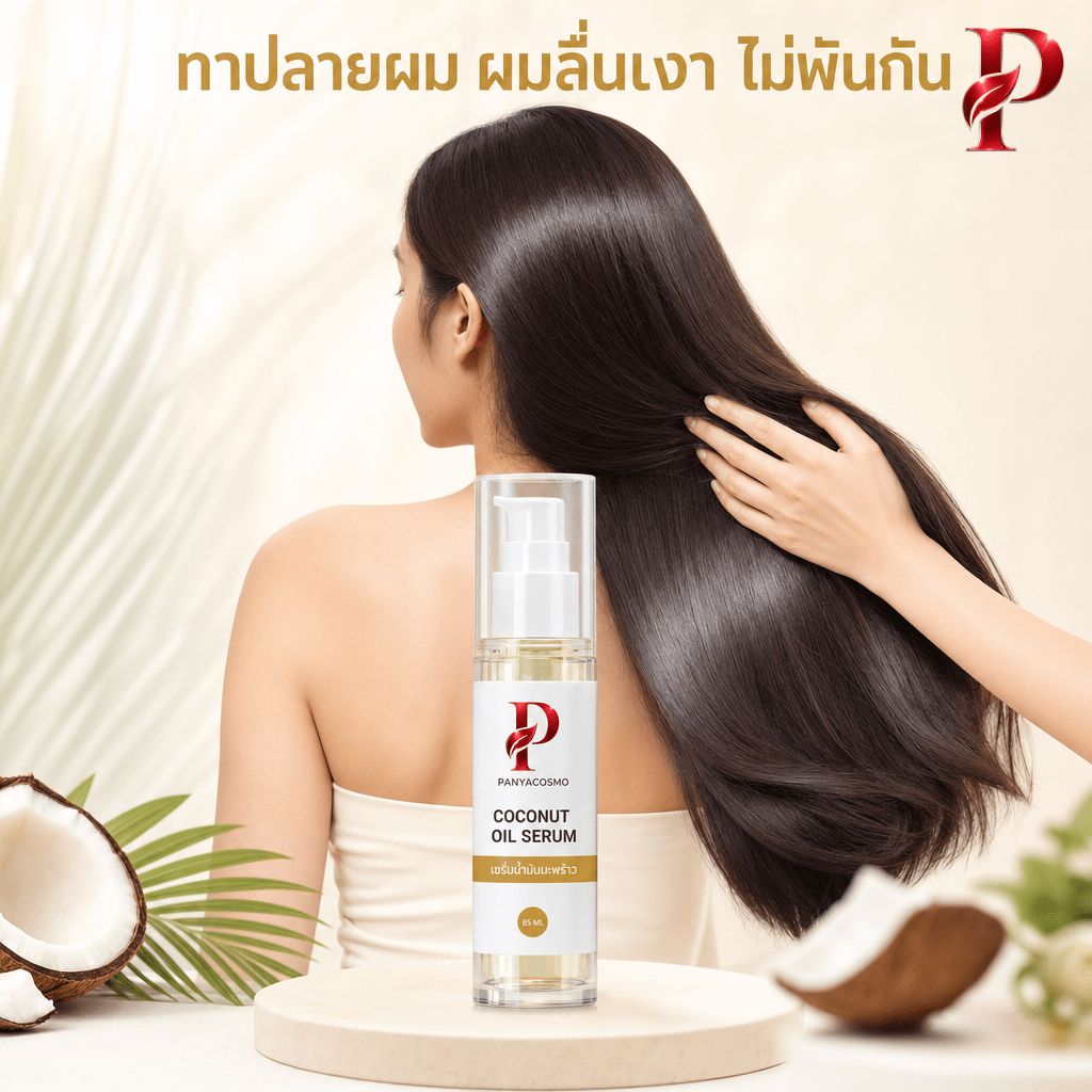 น้ำมันมะพร้าวบำรุงผมได้จริงไหม และทำไมหลายคนใช้แล้วผมลีบ