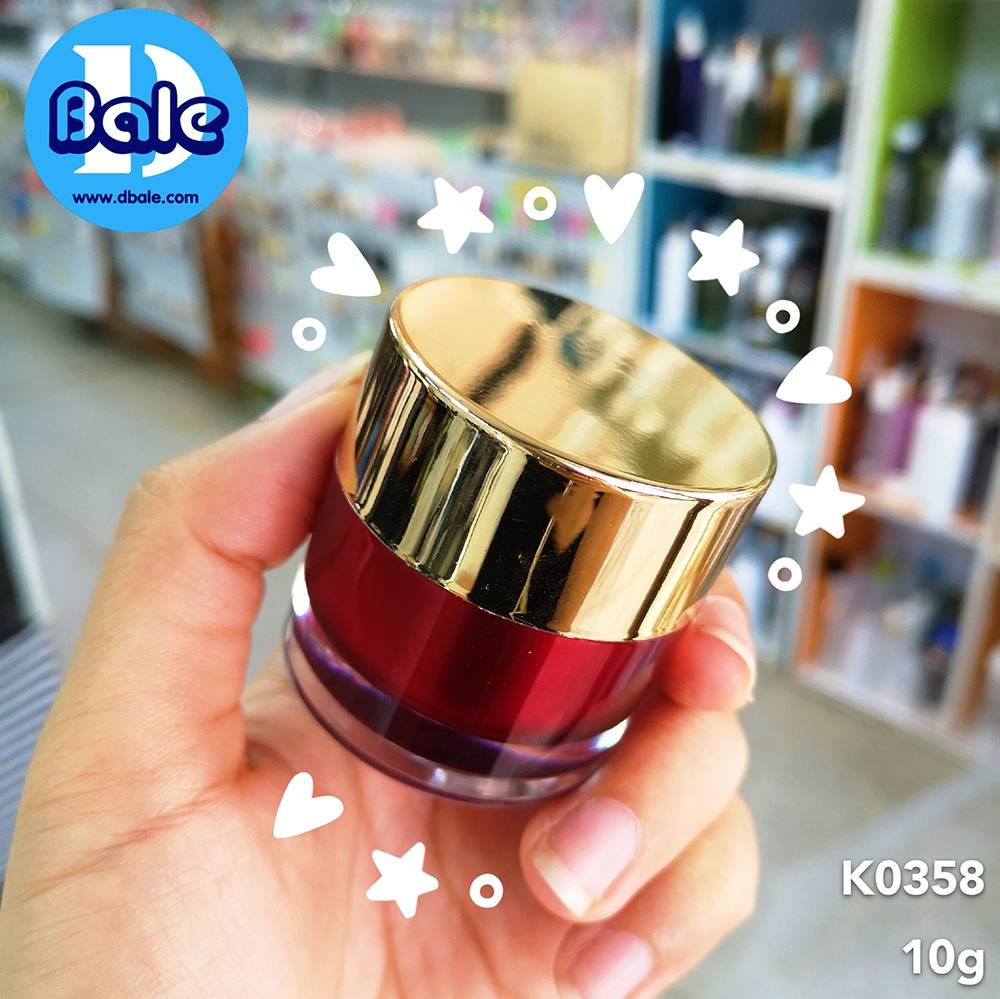 k0358-05g. แดง ฝาทอง