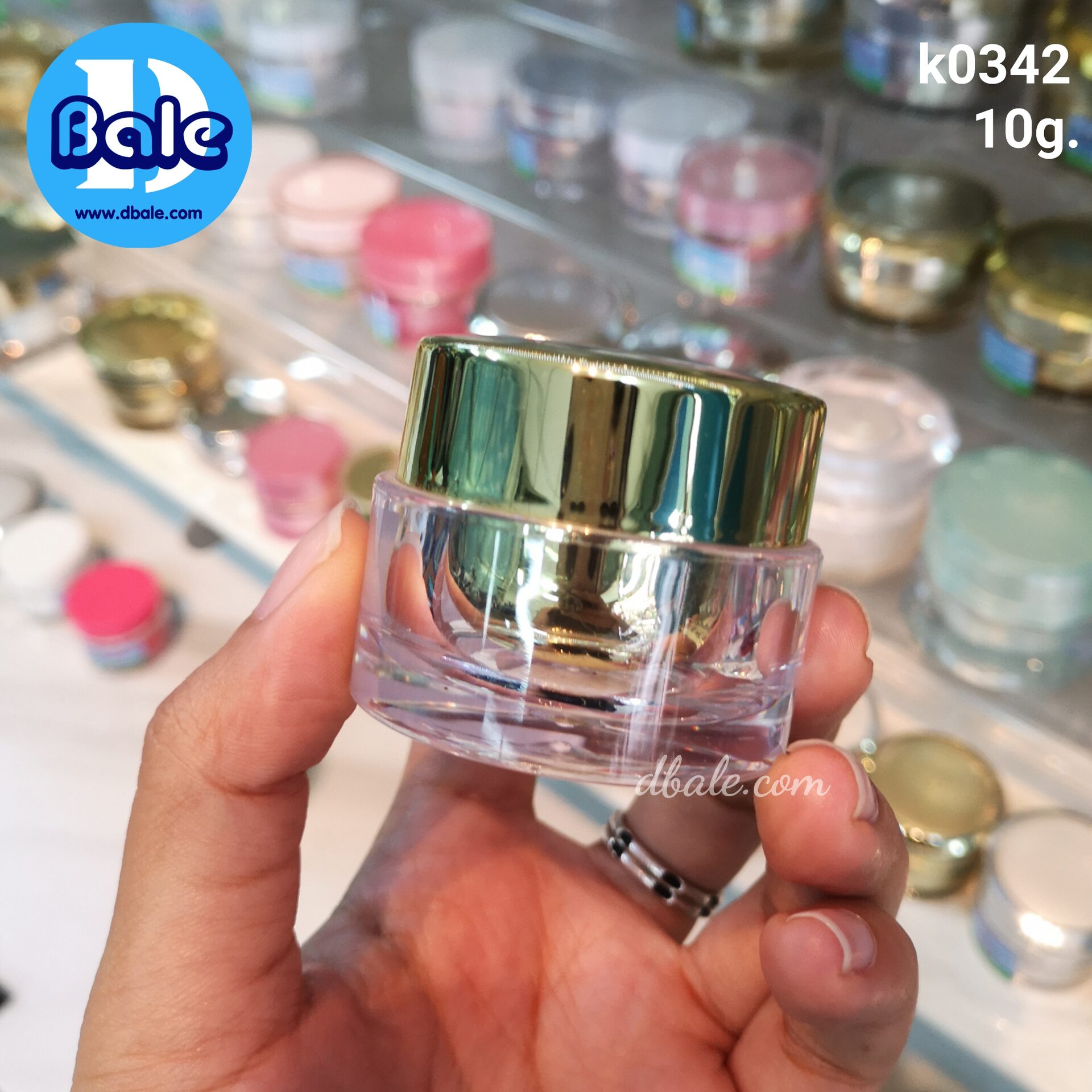 k0342-10ml ทองฝาทองเงา