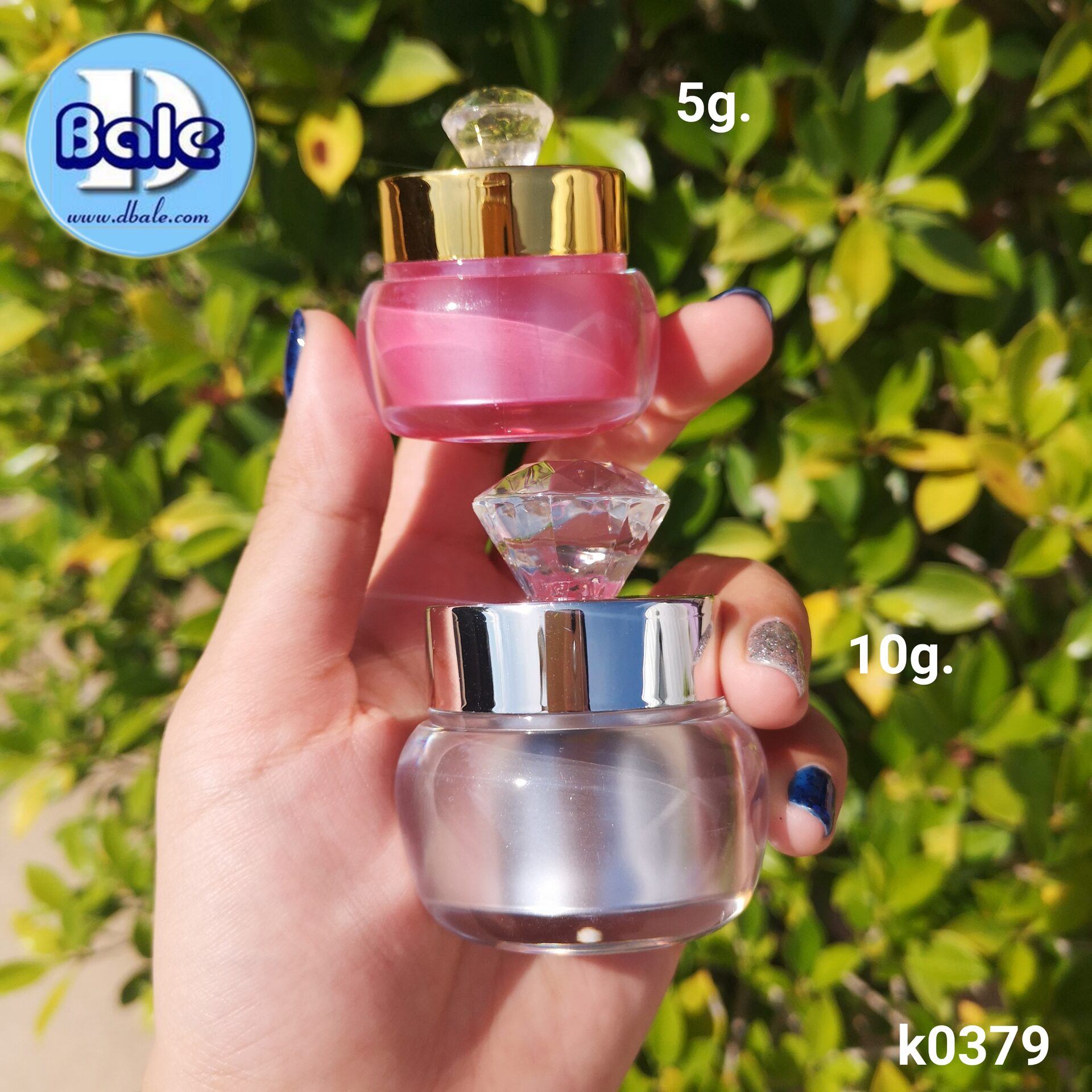 ขายส่งกระปุกครีม รุ่นk0379 5กรัม 10กรัม