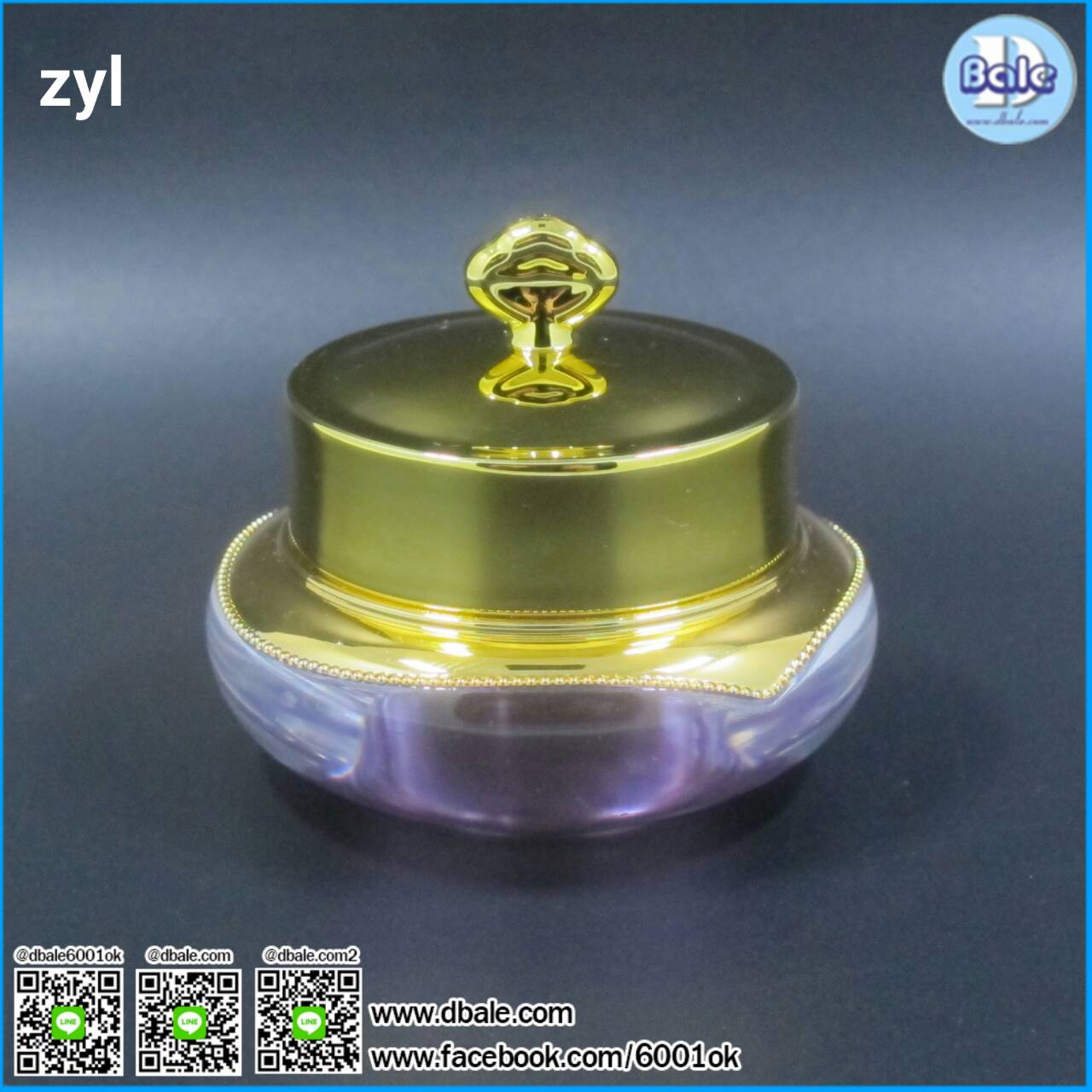 zyl ตลับ-กระปุกครีม บรรจุภัณฑ์สินค้าพรีออเดอร์ ขั้นต่ำ 3000ชิ้น