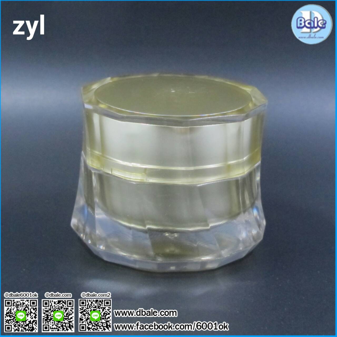 zyl ตลับ-กระปุกครีม บรรจุภัณฑ์สินค้าพรีออเดอร์ ขั้นต่ำ 3000ชิ้น