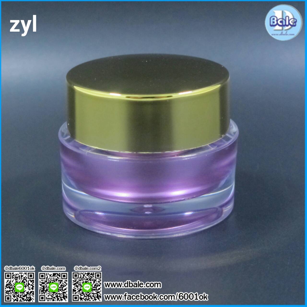 zyl ตลับ-กระปุกครีม บรรจุภัณฑ์สินค้าพรีออเดอร์ ขั้นต่ำ 3000ชิ้น