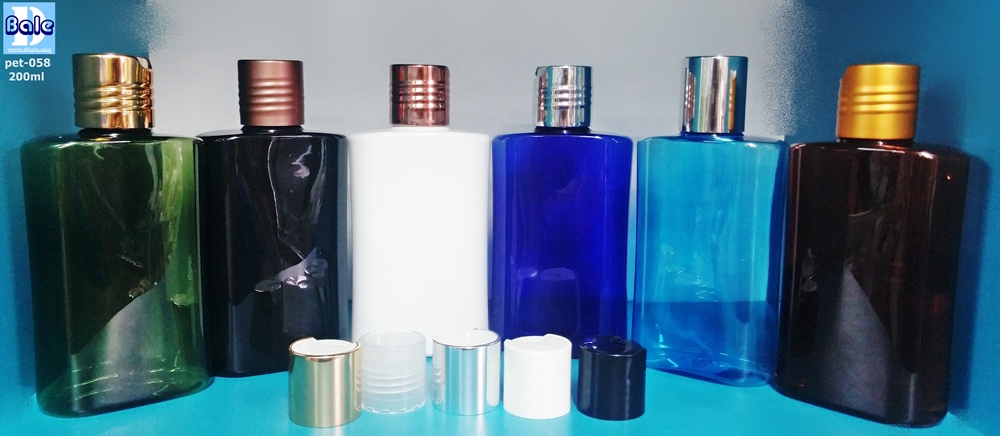 ขวด สวยๆ ทรงโค้งมน pet-058-200ml.